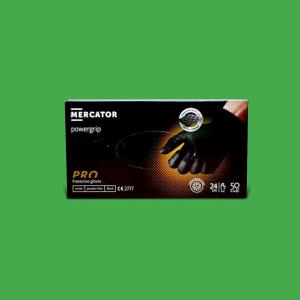 Manusi nitril POWERGRIP negre XXL 50 buc/set