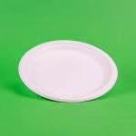 Farfurii carton 23 cm Albe 50 buc/set