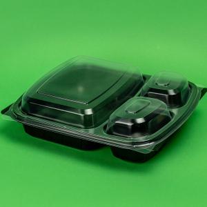 Caserola pp cu capac tricompartimentata 50/set