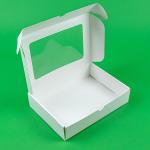 Cutii prajituri cu display duplex  50 buc/set 240x200x50mm