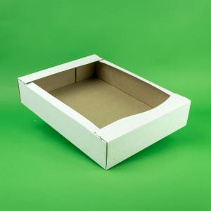 Cutii patiserie 100 buc/set alb 270X220X40