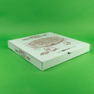 CUTII PIZZA GENERIC 100 SET ALB 220x220x40