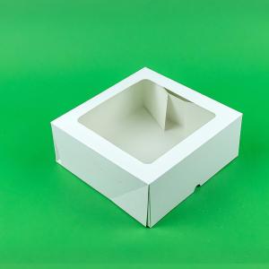 Cutii prajituri cu display duplex GC1 25 buc/set 170x140x90 mm
