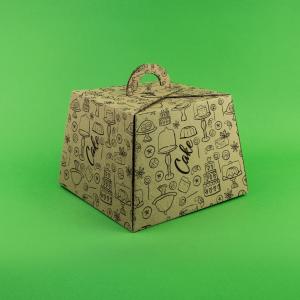 CUTII TORT GENERIC CT 1 25 BUC/SET NATUR 240x240x145