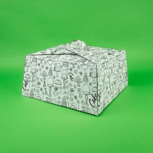 CUTII TORT GENERIC CT7 25 BUC/SET ALB 350x350x145