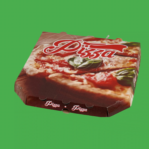 CUTII PIZZA MEGA 100 BUC/SET ALB 300x300x30
