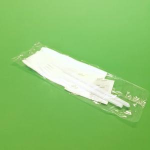Set furculita alba + servetel CPLA COMPOSTABIL 100 buc/set