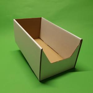 Tavite carton ondulat 50 buc/set alb 180X330X145 mm