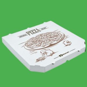 CUTII PIZZA GENERIC TESITA 100 SET ALB 320X320X40